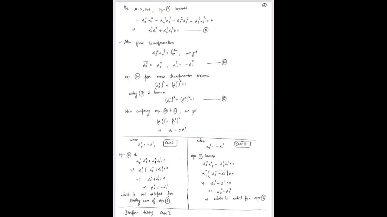 Lorentz transformation as orthogonal transformations in 4- dimensions in electrodynamics M.Sc 2ndsem