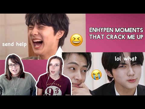 enhypen moments that crack me up (try not to laugh) 1 & 2 | REACTION