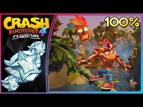 ALL PLATINUM FLASHBACK RELICS! - Crash Bandicoot 4: It's About Time