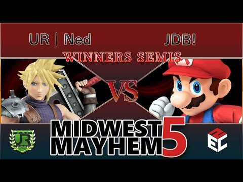 Midwest Mayhem 5 WINNERS SEMIS - UR | Ned (Cloud) vs JDB! (Mario, Ryu)
