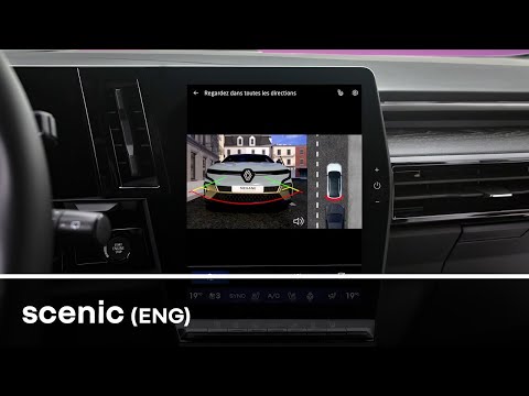 side/rear/front park assist - Scenic E-Tech electric - Renault