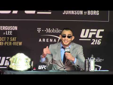 UFC 216: Tony Ferguson Post-Fight Press Conference