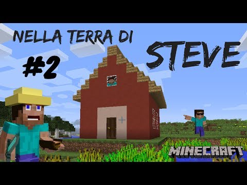 LA PRIMA VERA COSTRUZIONE NEL MONDO: IL GRANAIO! [Nella terra di Steve #2] - Minecraft ita