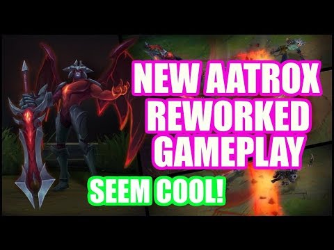 NEW AATROX vs RIVEN | REWORKED AATROX Top | NEW AATROX GAMEPLAY | Patch 8.13