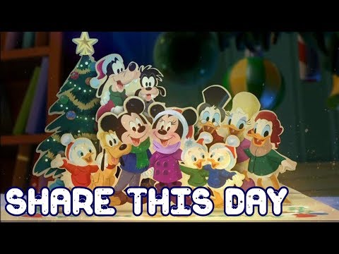 ♪Share this day+Lyrics♪ - Mickey twice upon Christmas | AMV