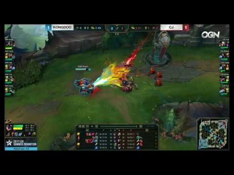 [2017 S7 LCK Summer] Promotion Day 1 - CJE vs KDM - Game 3 - League of Legends - OGN - 1080p