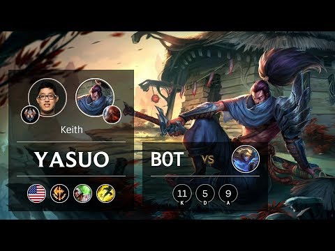 Yasuo Bot vs Ezreal - NA Challenger Patch 9.13