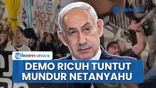 Tuntut Netanyahu Mundur Demo Besar Di Yerusalem Berujung Bentrok Brutal Antara Massa Dan Polisi