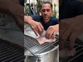 Easiest way to remove fish skin 😲