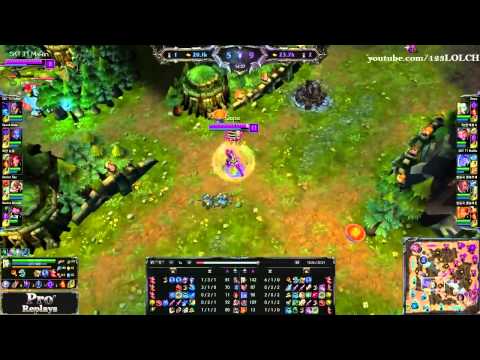 Apdo vs Faker - Orianna vs Twisted Fate - Mid 2014 [ReplayLOL]