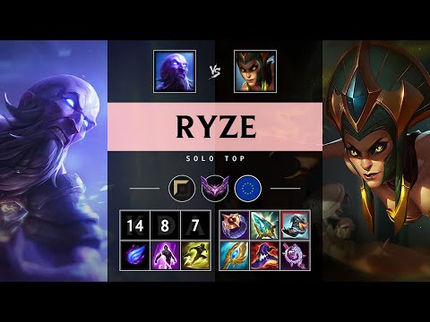 Ryze Top vs Cassiopeia - EUW Master Patch 25.21