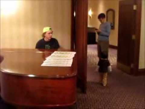 Two Homestuck musicians walk into a piano.