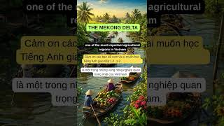 English Listening (B1/B2) - The Mekong Delta #luyennghetienganh #hoctienganh #tienganhgiaotiep