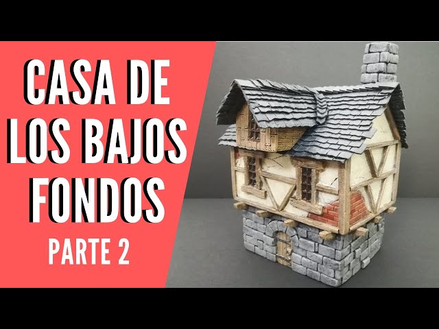 Vídeo relacionado con LM3D Casas 2 y 3 de los Altos Elfos - Escenografía Fantasy para Wargames y miniaturas 28mm