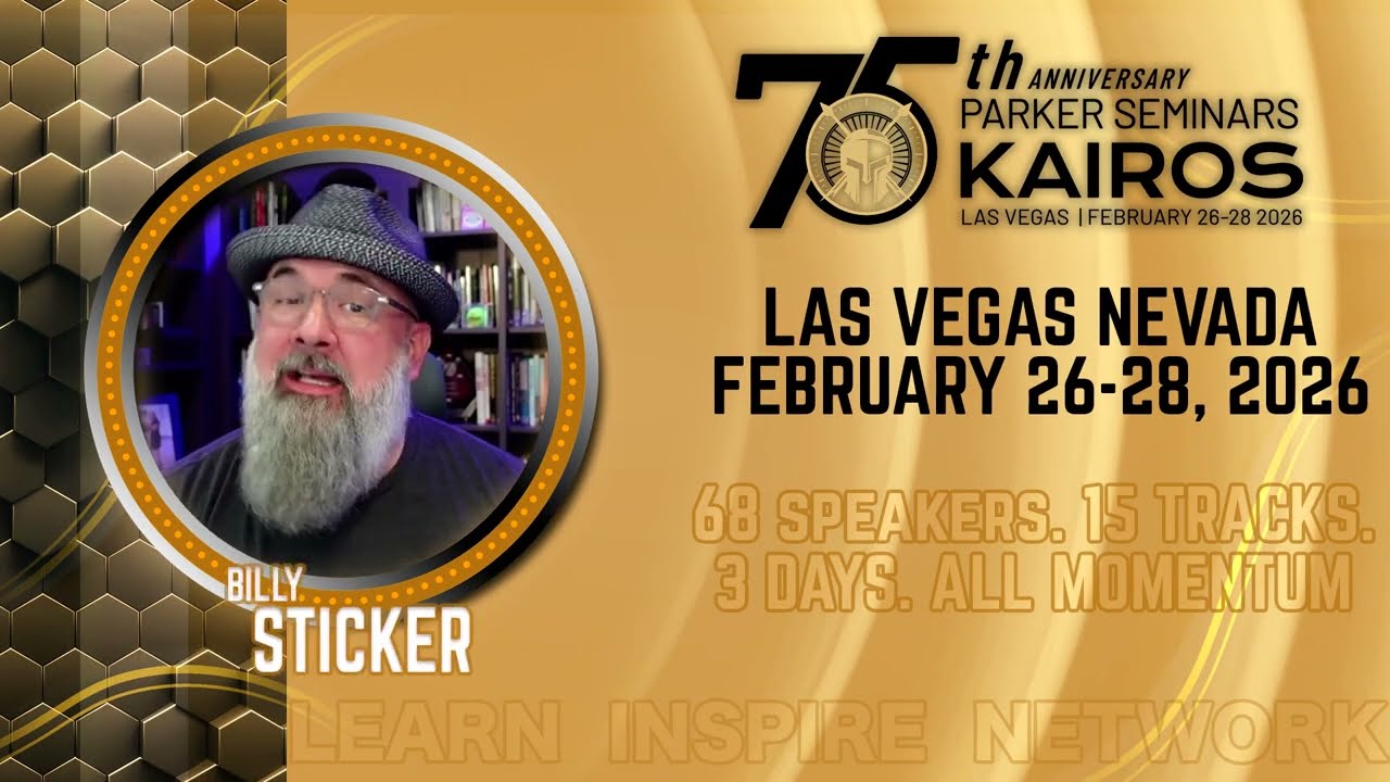 Billy Sticker is coming to Parker Seminars Las Vegas 2026