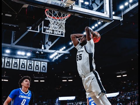 Top Ten Plays vs. Creighton (featuring Jamier Jones, Stefan Vaaks, Ryan Mela, and Oswin Erhunmwunse)
