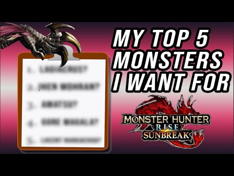 Top 5 Monsters To Return in Monster Hunter Rise: Sunbreak