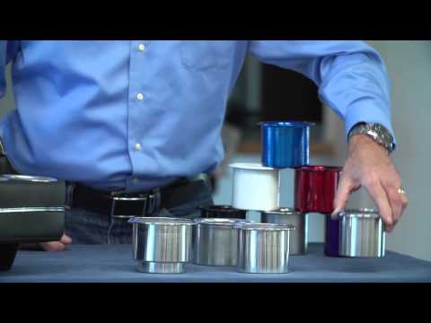 Eddie Motorsports Billet Aluminum Drink Cup Holders