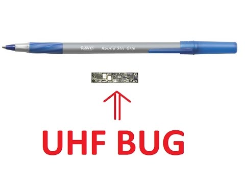 How to build a professional long-range spy UHF transmitter
