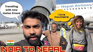 India 🇮🇳 to Nepal 🇳🇵| Delhi to Kathmandu By Flight ✈️ | International Trip Begins