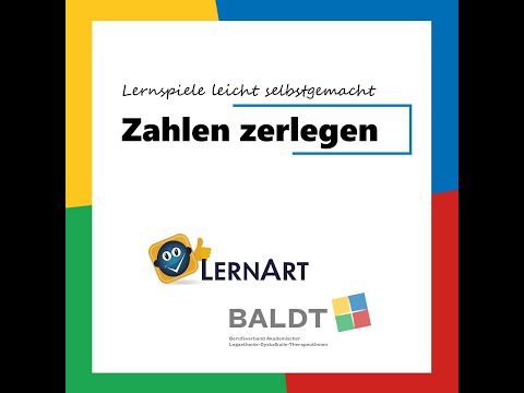 Zahlen zerlegen - Würfelspiel