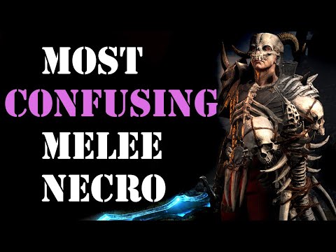 D2 Resurrected's most CONFUSING melee NECRO...