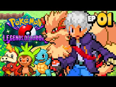Pokemon Legends of Aurora Part 1 A NEW ADVENTURE Fan Game Gameplay Walkthrough