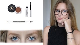 FAIRE SES SOURCILS QUAND ON EST BLONDE? / Crash test Anastasia Beverly Hills | CORALINE
