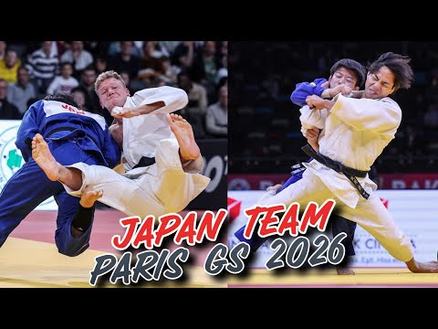 Japanese Judo Team at Paris Grand Slam 2026