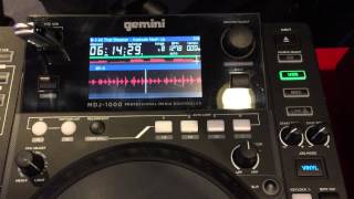 Video thumbnail for Musikmesse 2015: Gemini MDJ 1000 by DjTechZone