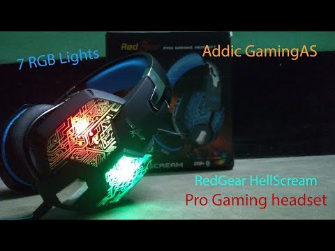 [Hindi] Unboxing of RedGear HellScream Pro Gaming Headset// Beast Headset// New Gaming Headset Video