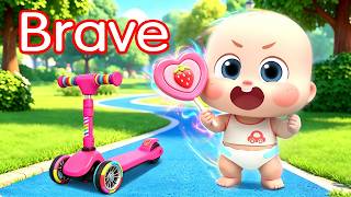Baby Learns to Be Brave | Courage Song | Good Values for Kids | Preschool Songs | BabyBus