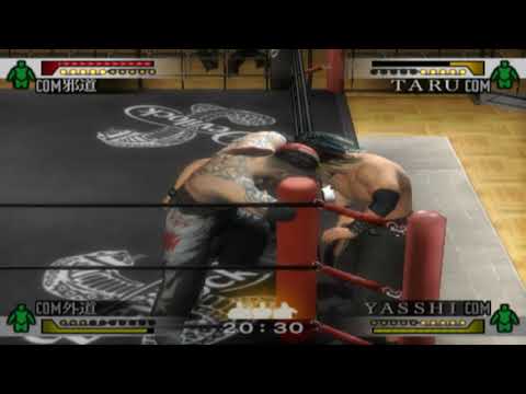 Wrestle Kingdom 2 GAMEPLAY - Jado and Gedo vs. Brother Yashi and TARU
