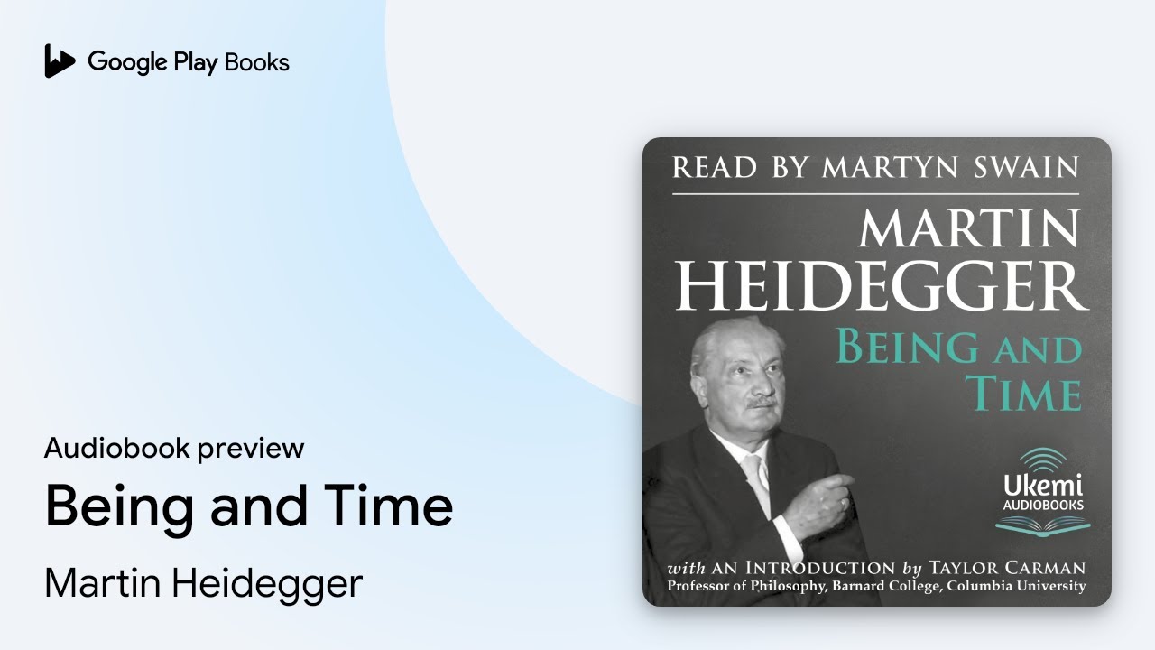 Being and Time by Martin Heidegger · Audiobook preview