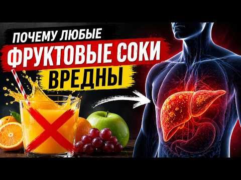 Почему любые фруктовые соки вредны? Три причины!