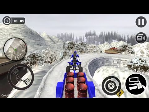 VTT Quad Rider 2018: Uphill Cargo Transporter par Tech 3D Games Studios - Android Gameplay # 2