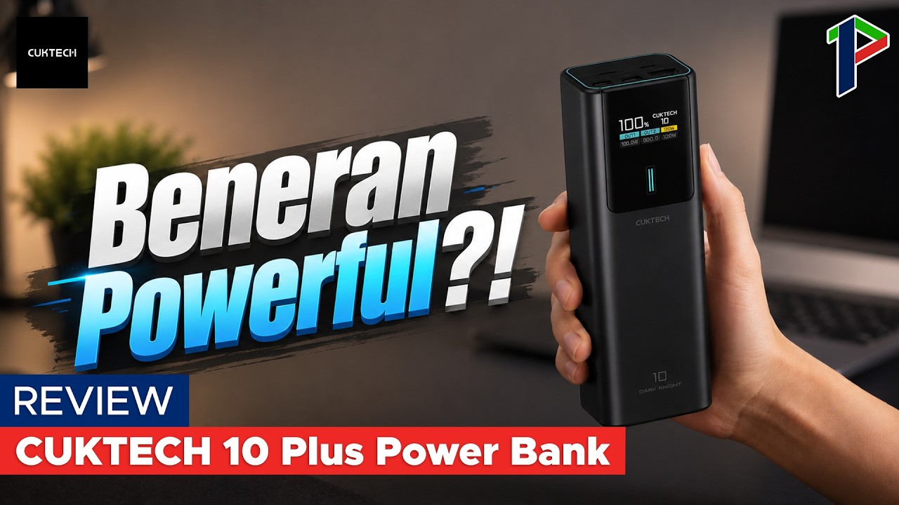 Ngecas MacBook Pakai Power Bank? CUKTECH 10 Plus Bisa! | Review Indonesia