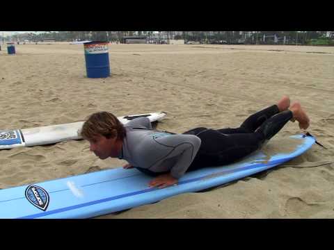 "Learn To Surf" Natural Surf Technique for beginner surfers. Equipment, how to pop-up, catching wave