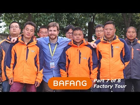 Bafang Factory Tour Suzhou China - Parte 7 de 8 (Programa de testes ao ar livre)