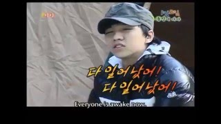 Real Sleeping and Wake Up Seunggi, Part 2.