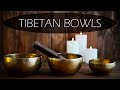 (12 HOURS) Tibetan Bowls for Sleep with Black Screen, Tibetan Bowls for Powerful Meditation