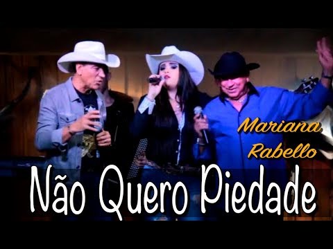 NÃO QUERO PIEDADE - Silvaneto e Matarazzo com Mariana Rabello
