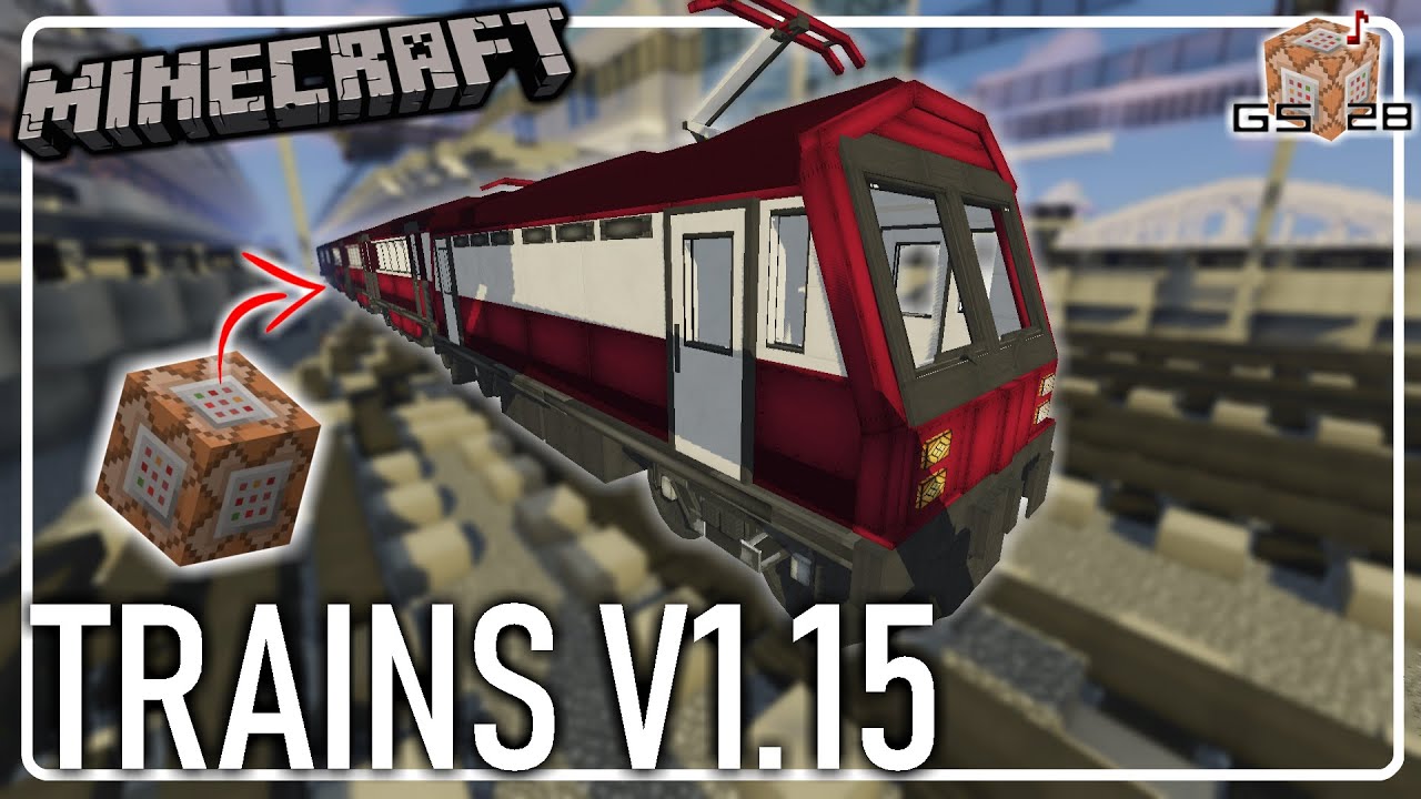 [1.15 Minecraft] Trains - Metro/Subway - Trams/Streetcars Datapack