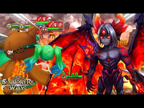 Bael X Charlotte Cleave Combo in RTA! - Summoners War