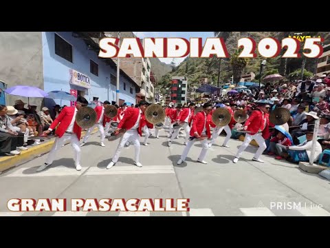 BANDA MI PERU -FEST.EN HONOR AL SEÑOR DE PACAYPAMPA SANDIA PUNO 2025 -GRAN PASACALLE MORENDA CENTRAL