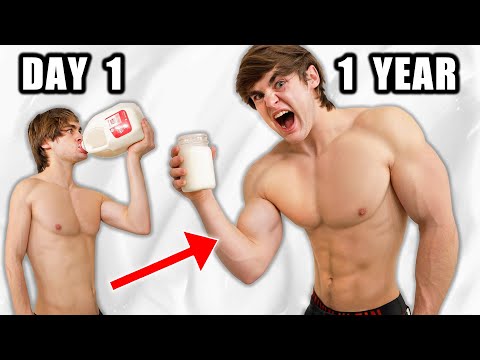 I drank a GALLON of MILK Every Day for a year (+50LBS)