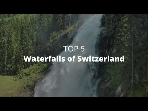 [Top 5] Waterfalls in Switzerland