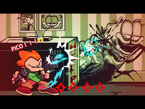 😂FNF The Great Punishment but Pico Vs Gorefield Sing it - Gorefield V2 MOD - Friday Night Funkin'