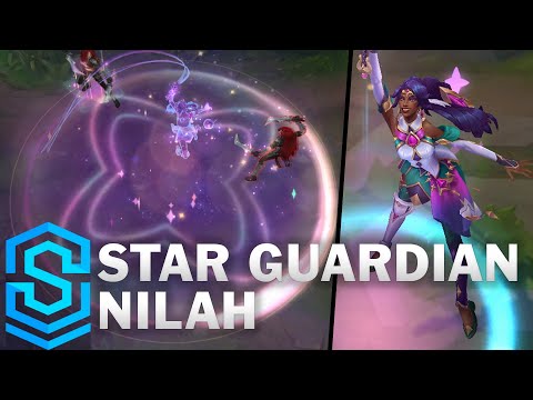 Star Guardian Nilah Skin Spotlight - Pre-Release - League of Legends