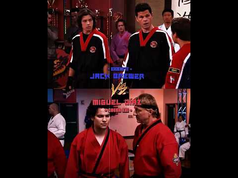 Jack Brewer Vs Miguel Díaz | Kickin’it Vs Cobra Kai